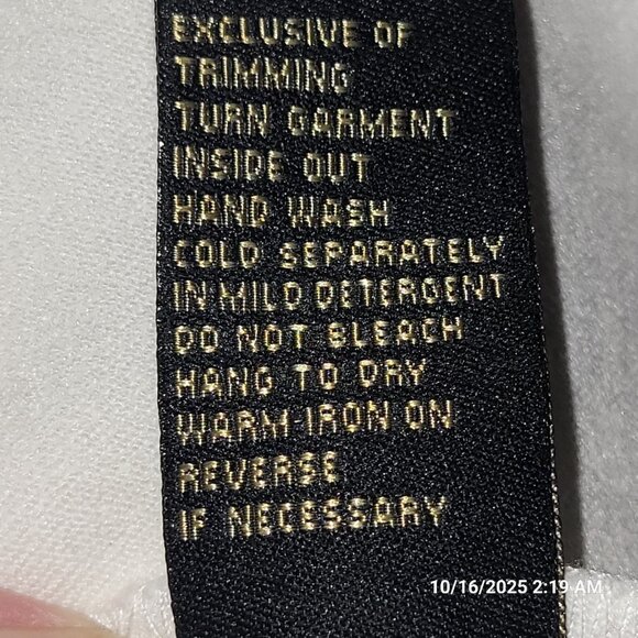 DG2 Denim Jacket Diane Gilman Bohemian Floral Pockets Fringed Comfy Designer 3X - Picture 8 of 8